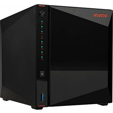 Asustor Gaming Inspired 4-Bay NAS Intel Quad-Core CPU 2.5GBe 2 (Best Budget Cpu For Gaming 2019)