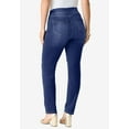 thumbnail image 2 of Roaman's Women's Plus Size 360° Stretch Straight Leg Jean, 2 of 6