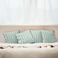 thumbnail image 7 of Ambesonne Geometric Throw Pillow Cover 4 Pack, Chevron Retro Style, 16", Seafoam Yellow Grey, 7 of 7