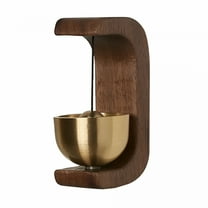 GJX Door Chime,Wooden Doorbell Wind Chime,Door Bell Chime,Shopkeepers Bell for Door Opening,Door Open Chime,Hanging Jingle Bell for Refrigerators Room Garden Porch Backyard Restaurant Housewarming