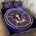 thumbnail image 1 of Check Ya Energy - Personalized Witch Quilt Set, 1 of 6