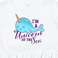 thumbnail image 4 of Inktastic Cute Narwhal I'm a Unicorn of the Sea Girls Toddler Dress, 4 of 5