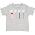 thumbnail image 3 of Inktastic Rainbow Golf Tees Boys or Girls Toddler T-Shirt, 3 of 5