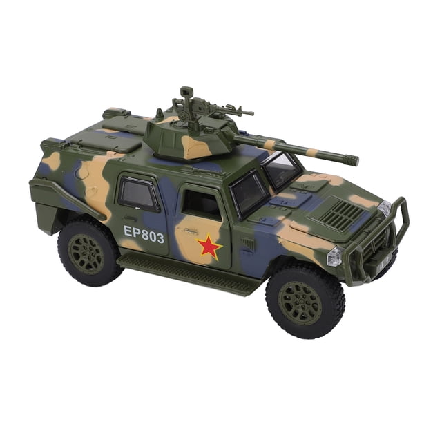 1:32 Alloy Military Alloy Model Car, Military Toys Truck Multi Joint Movable Collective for All Occasions for Gift