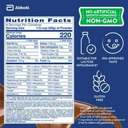 PediaSure Grow & Gain Shake Mix Powder, Chocolate, 14.1 oz Can, 48 Servings