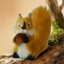 YFGEFTR Yellow Squirrel Statue
