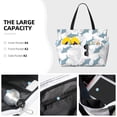 thumbnail image 3 of Disketp Cute Shark Bolsa de Playa de Gran Capacidad, Bolso Impermeable y a Prueba de Arena para Mujer, Ideal para Playa, Piscina y Natación, 3 of 7