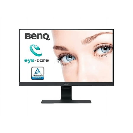 BenQ GW2480 24" FHD 1920 x 1080 VGA HDMI DisplayPort Flicker-Free Technology Built-in Speakers Slim Bezel Design IPS Eye-care Monitor