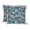 Blue, variant on S4Sassy Leaves|Floral & Crystals Ocean Blue Cotton Flex Living Room Tassel Sofa Cushion Cover Printed Home Decor Pillow Cases 2Pcs-18 x 18 Inches