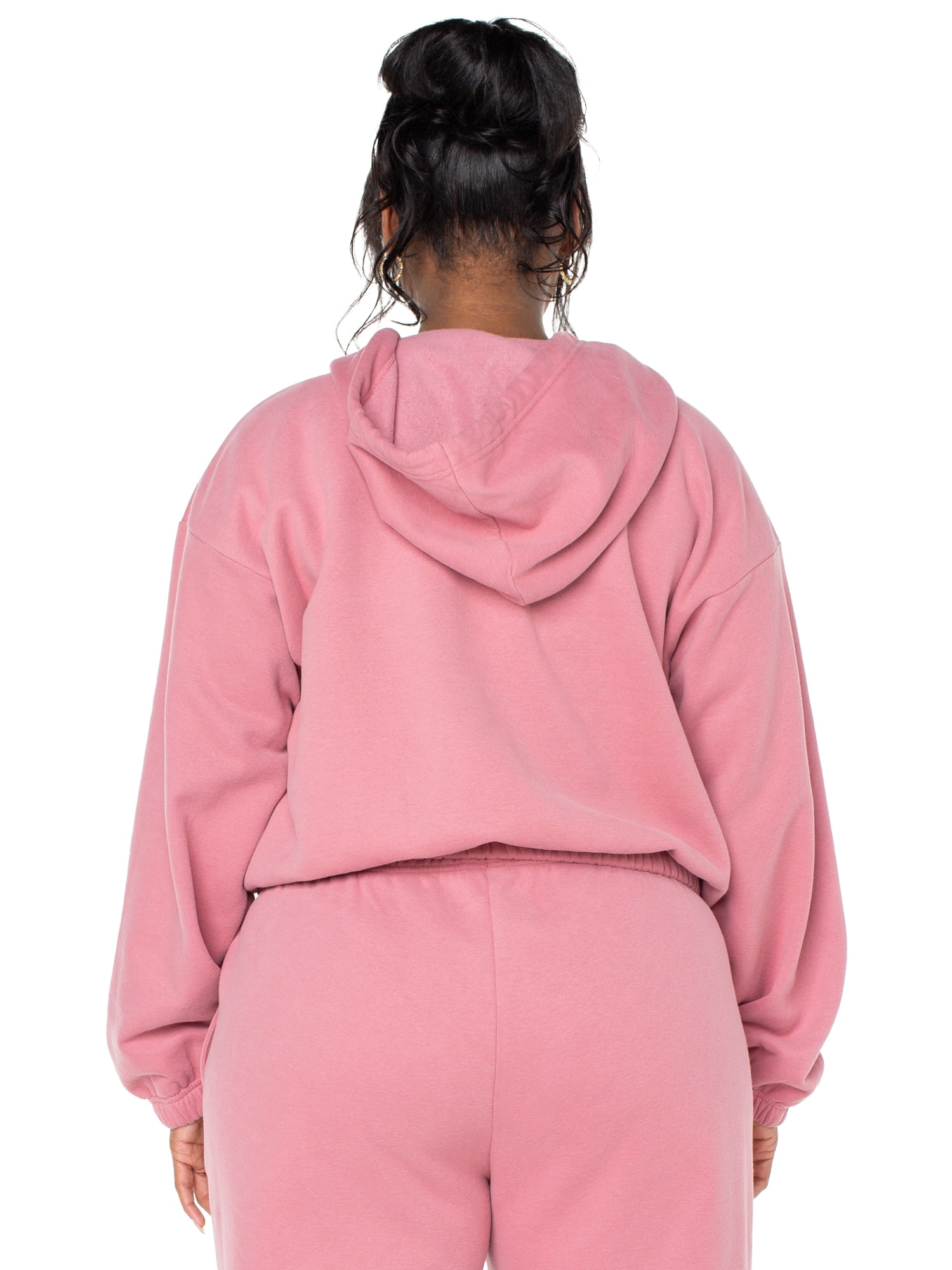 Celebrity Pink Women's and Women's Plus Fleece Pullover Sweatshirt, Sizes XS-4X