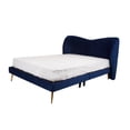 thumbnail image 4 of Cama Matrimonial Alure Azul Kessa Muebles, 4 of 5