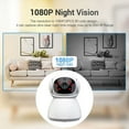thumbnail image 2 of WiFi Security Home Camera,Baby Monitor Wireless IP Camera with Night Vision Two Way Audio, 2 of 8