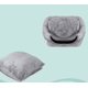 thumbnail image 4 of Cama para Perros Casa para Perros Arena para Gatos Casa para Gatos Cerrada de Invierno Villa para Gatos Plegable de Felpa Suministros para Mascotas Perrera yurta Gris M Rojo Verde, 4 of 5