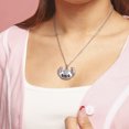 thumbnail image 2 of Disney Stitch Necklace for Women Official License, 16"+3" Fashion Pave Crystal Stitch Jewelry, 2 of 4