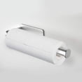 thumbnail image 1 of Portarrollos de cocina sin perforación, soporte para papel de cocina, organizador de almacenamiento portarrollos de cocina montado en la pared, aluminio, 1 of 8