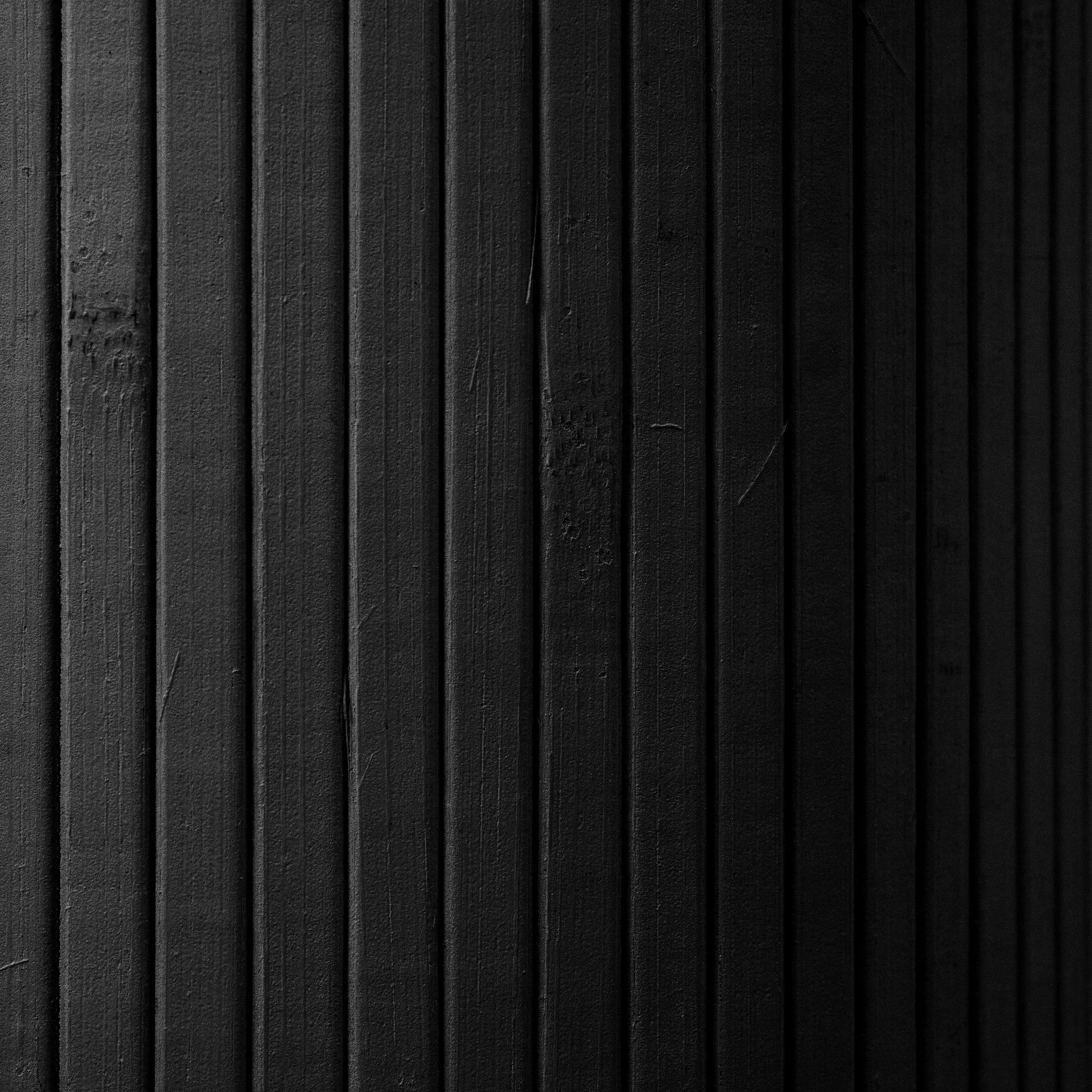 6 ft. Tall Black Bamboo Wave Room Divider Screen