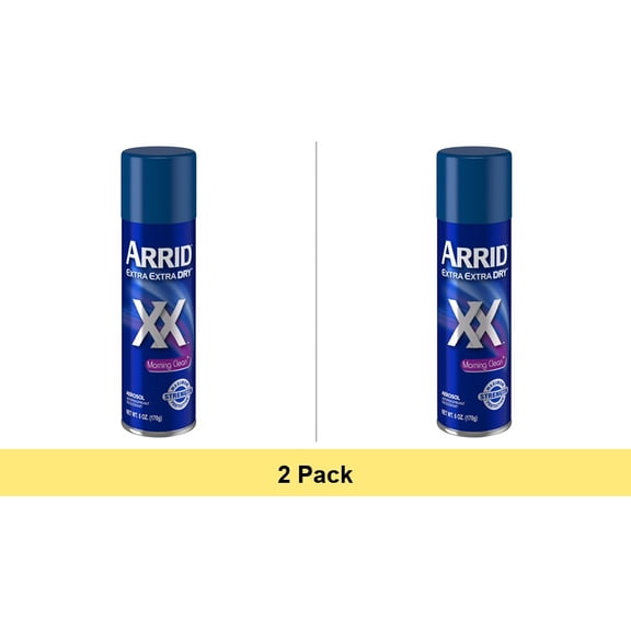 Arrid XX Anti-Perspirant and Deodorant Spray Morning Clean 6 oz - 2 Pack