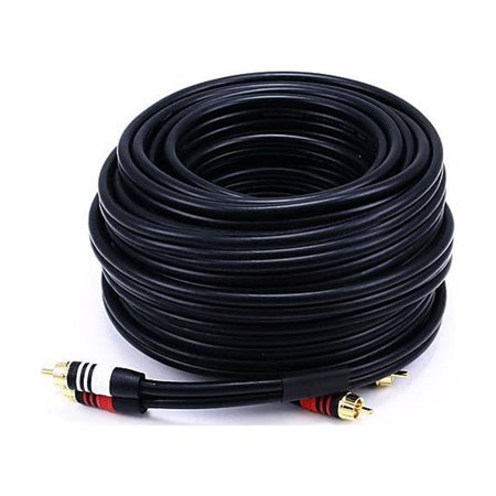 UPC: 0844660028680 | Monoprice Premium 2868 50  RCA Cable Black 102868