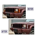 thumbnail image 6 of PIT66 Clear Corner Lights + Bumper Signal Lights,Fit for 97-01 Jeep Cherokee XJ Chassis…, 6 of 9