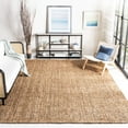 thumbnail image 2 of Safavieh Natural Fiber Collection NF447A Handmade Chunky Textured Premium Jute 0.75-inch Thick Area Rug, 5' x 8', Natural, 2 of 4