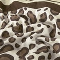 thumbnail image 3 of Safari Animal Print Bedding with Leopard, Zebra & Giraffe Patterns - 6 Piece Comforter Set King, 3 of 6