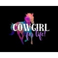 thumbnail image 2 of Lavoie, Tina 24x20 White Modern Wood Framed Museum Art Print Titled - Cowgirl for Life, 2 of 4