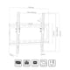 thumbnail image 3 of Soporte TV LENNON LN-TWB2655 Vesa Max 400x400 26-55'' Negro, 3 of 4
