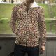 thumbnail image 5 of Sudadera con capucha y cremallera con estampado 3D de leopardo y texturas de manchas para hombre y mujer, ropa de calle informal a la moda, 5 of 5