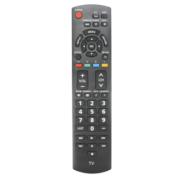 New N2QAYB000706 Replace Remote for Panasonic TC-L24X5 TC-50PU54 TC-60PU54 TV