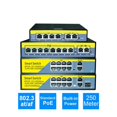 thumbnail image 2 of POE Gigabit Switch 4/8 Port 100/1000Mbps Standard POE For IP Camera 250m Lightning Protection With Uplink/SFP, 2 of 7