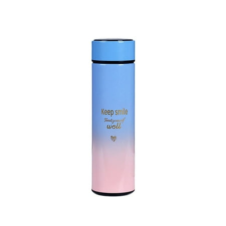 

Wefuesd bottle warmerSmart Water Bottle Stainless Steel Vacuum Flask LCD Screen Temperature Display blender bottles