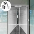 thumbnail image 6 of Raindrops Glass Door Lock Stainless Steel Double Open Frameless Door Hasps for Home, 6 of 8