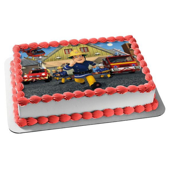 90+ Best Firetruck Birthday Cakes (2023) Coolest Engine - Birthday Cakes  2023