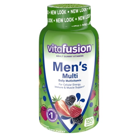 Vitafusion Men s Flavor Gummy Vitamins Dietary Mineral Supplement 150 Each