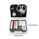 thumbnail image 3 of Toystoory Caja de almacenamiento de costura, estuches para agujas bordadas a mano, tijera de hilo, organizador portátil para manualidades, tejido para el Artesanía blanco Toystoory HA012386-05, 3 of 6