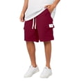 thumbnail image 1 of Men's Summer Casual Pocket Shorts Solid Color Men's Quarter Pants Men, 1 of 6