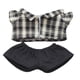 thumbnail image 4 of Conjunto de ropa para muñeca bonita, conjunto de accesorios para muñeca, regalo para niñas, conjunto de ropa para muñeca Adorable, DIY, tu muñeca para rejilla negra y negro, 4 of 8