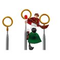 thumbnail image 4 of Nueva película Quidditch Match bloques de construcción juguetes para niños regalos de navidad compatibles con 75956, 4 of 5