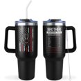 thumbnail image 2 of Gifts for Brother, Brother Gifts Tumbler 40oz with Handle and Straw, Brother Birthday Gifts, Brother Gifts from Sister, Gifts for Brothers, Christmas Birthday Gifts for Brother, 2 of 6