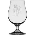 thumbnail image 1 of Boerboel Dog Themed Etched 13.25oz Iona Beer Glass, 1 of 1