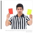 thumbnail image 6 of Raindrops Referee Cards For Football 8Pcs Rectangular PVC Design For Match Officials, 6 of 8