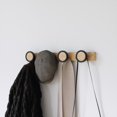 thumbnail image 3 of Umbra 1016843-045 Rail de Moyeu 4 Crochets, Noir & Naturel, 3 of 3