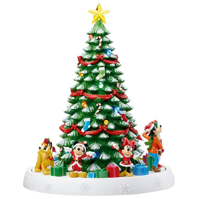 ttpmttr Disney アニメーションツリー 音楽付き Disney's Mickey Mouse Animated Christmas Tree With Lights, Music