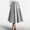 Gray, variant on Women's Vintage Style Midi Skirt with Hidden Side Pockets and Flared Hem, Soft Stretch Fabric for All Day Comfort Black L