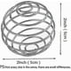 thumbnail image 4 of 4-Pack Stainless Steel Mixing Balls for Protein Shakes, Whisk Tool for Bottles & Cups, 4 of 4