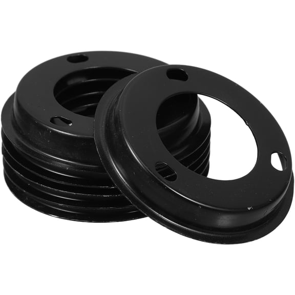 Worgeous 6 Pcs Trimmer Engine Protector Brushcutter Guard Favor Light Adapter Black