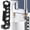 M2_Black 7.56", variant on FURNIX 2Pc Multifunctional Sink Wrench,Under Basin Wrench,Four-Jaw Hex Wrench,Angle Valve Repair,Faucet Household Tight Spaces Wrench,Bathroom Kitchen Plumbing Repair Installation Wrench