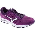 thumbnail image 2 of Mizuno Women's Wave Rider 22 Running Shoe, Size 11, Bright Violet-Purple Plumeria (7W6z), 2 of 7