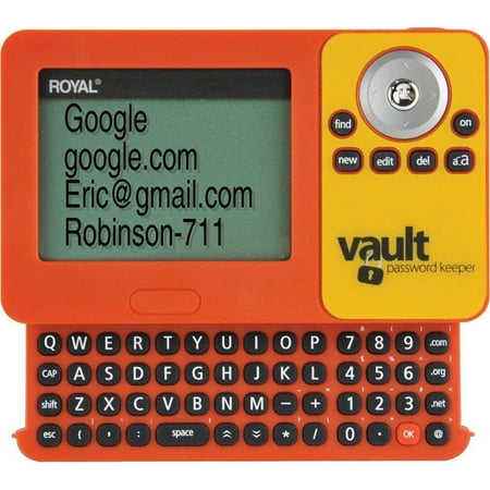 Royal(r) 39226u Pv1 Digital Password Vault