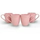 thumbnail image 1 of Juego de 4 tazas de cerámica Clásicas Rosa 270 ml Ideen Clasica Rosa, 1 of 4
